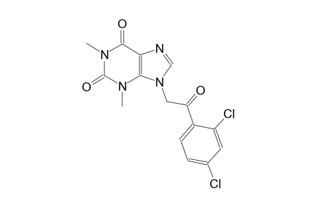 9-[2-(2,4-dichlorophenyl)-2-oxoethyl]-1,3-dimethyl-3,9-dihydro-1H-purine-2,6-dione