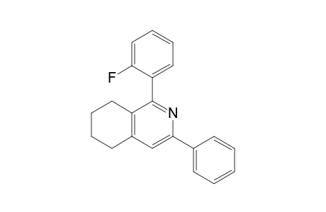 5,6,7,8-Tetrahydro-1-(2-fluorophenyl)-3-phenylisoquinoline