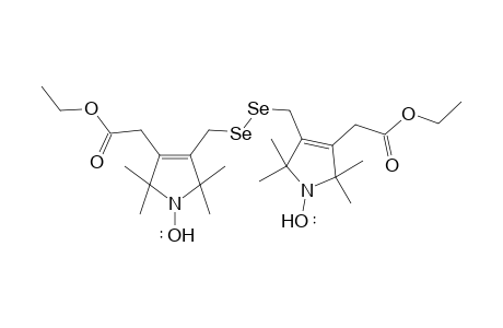 4,4-Bis[2,5-dihydro-3-ethoxycarbonylmethyl-2,2,5,5-tetramethyl-1H-pyrrol-1-yloxy radical]dimethyl diselenide