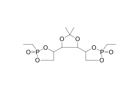 2,2-DIMETHYL-4,5-BIS(2'-ETHYL-2-OXO-1',3',2'-DIOXAPHOSPHOLANYL-4')-1,3-DIOXALANE