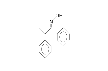 syn-2-Phenyl-propiophenone oxime