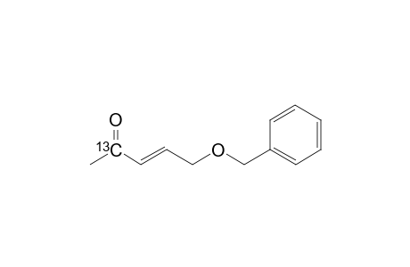 [2-13C]-(E)-5-(benzyloxy)pent-3-en-2-one