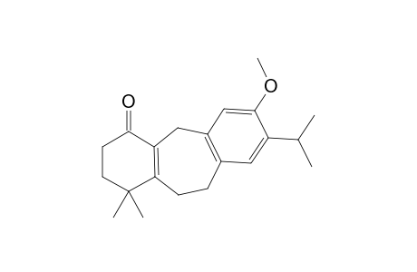 8-isopropyl-7-methoxy-1,1-dimethyl-1,2,3,5,10,11-hexahydro-4H-dibenzo[a,d]cyclohepten-4-one