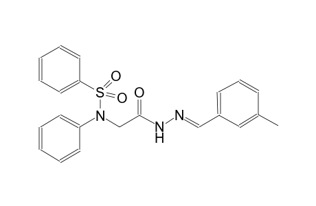 acetic acid, [phenyl(phenylsulfonyl)amino]-, 2-[(E)-(3-methylphenyl)methylidene]hydrazide