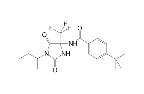 4-tert-Butyl-N-[2,5-diketo-1-sec-butyl-4-(trifluoromethyl)imidazolidin-4-yl]benzamide