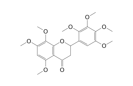 2',3',4',5',5,7,8-Heptamethoxy-flavanone