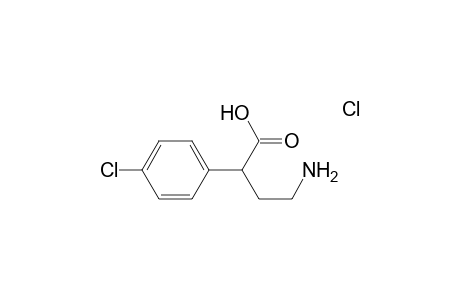 [3-(4-chlorophenyl)-4-hydroxy-4-oxobutyl]azanium chloride