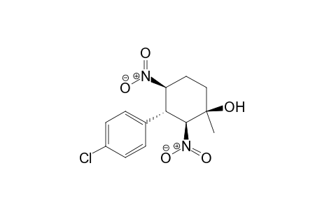 (1R,2S,3R,4S)-3-(4'-Chlorophenyl)-1-methyl-2,4-dinitrocyclohexan-1-ol