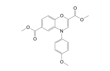 Dimethyl 4-(4-methoxyphenyl)-4H-1,4-benzoxazine-2,6-dicarboxylate