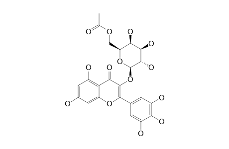 MYRICETIN-3-O-(6''-ACETYL)-BETA-D-GALACTOPYRANOSIDE