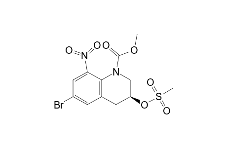 Methyl (3S)-6-Bromo-3-[(methylsulfonyl)oxy]-8-nitro-3,4-dihydroquinoline-1(2H)-carboxylate