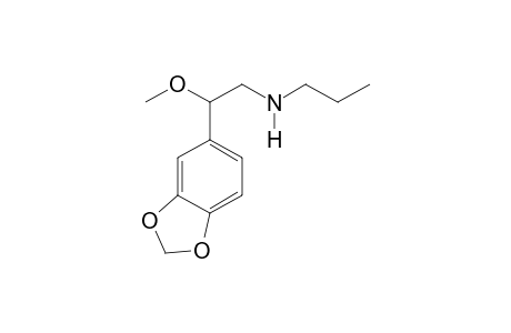 N-Propyl-beta-methoxy-3,4-methylenedioxyphenethylamine