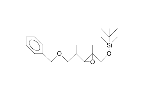 (2R,3S,4S)-(-)-[5-(T-Butyl-dimethyl-silyloxy)-3,4-epoxy-2,4-dimethyl-pentyl] benzyl ether
