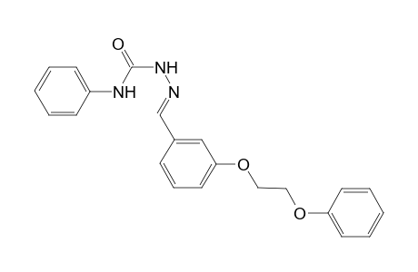 Benzaldehyde, 3-(2-phenoxyethoxy)-, 1-phenylsemicarbazone