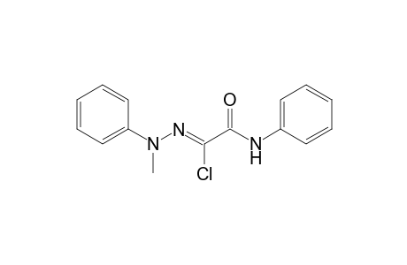 (1Z)-2-Anilino-N-methyl-2-oxo-N-phenylethanehydrazonoyl chloride