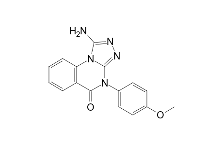 1-Amino-4-(4-methoxyphenyl)[1,2,4]triazolo[4,3-a]quinazolin-5(4H)-one