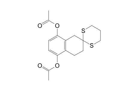5,8-Diacetoxy-2-tetralone 1,3-propanediyl S,S-acetal