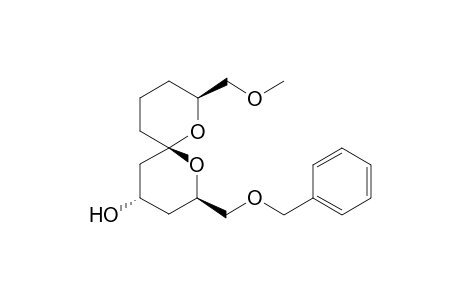 (2R,4S,6R,8S)-2-((Benzyloxy)methyl)-8-((methoxy)methyl)-1,7-dioxaspiro[5.5]undecan-4-ol