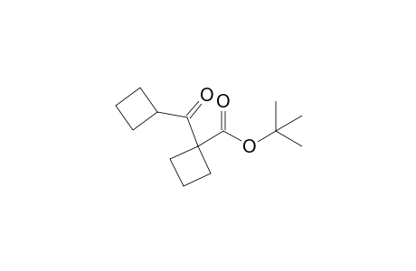 1-Cyclobutanecarbonylcyclobutanecarboxylic acid tert-butyl ester