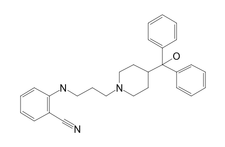 2-({3-[4-(Hydroxydiphenylmethyl)piperidin-1-yl]propyl}amino)benzonitrile