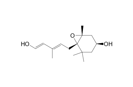 7-Oxabicyclo[4.1.0]heptan-3-ol, 6-(5-hydroxy-3-methyl-1,3-pentadienyl)-1,5,5-trimethyl-, [1R-[1.alpha.,3.beta.,6.alpha.(1E,3E)]]-
