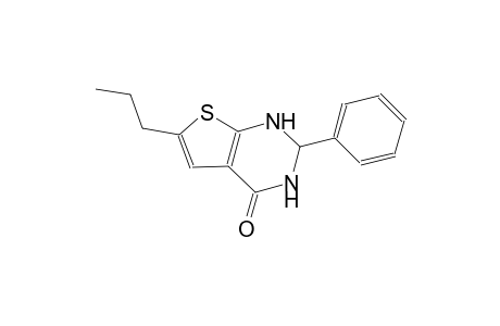 2-phenyl-6-propyl-2,3-dihydrothieno[2,3-d]pyrimidin-4(1H)-one