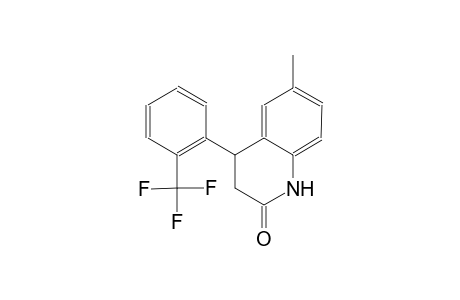 6-methyl-4-[2-(trifluoromethyl)phenyl]-3,4-dihydro-2(1H)-quinolinone