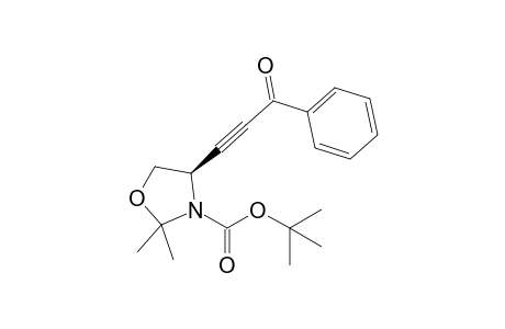 (R)-2,2-Dimethyl-3-(tert-butoxycarbonyl)-4-(benzoylethynyl)oxazolidine