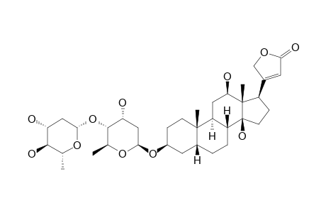 DIGOXIGENIN-3-O-BETA-D-DIGITOXOSIDO-BETA-D-2,6-DIDESOXYGLUCOSID,(3-BETA-R,5-BETA-H)
