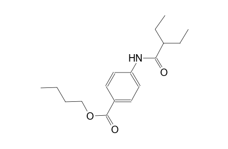 butyl 4-[(2-ethylbutanoyl)amino]benzoate