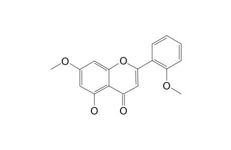 5-HYDROXY-7,2'-DIMETHOXYFLAVONE