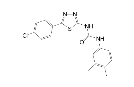 N-[5-(4-chlorophenyl)-1,3,4-thiadiazol-2-yl]-N'-(3,4-dimethylphenyl)urea