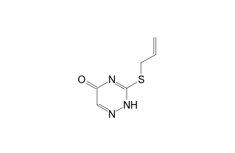 3-(allylthio)-as-triazin-5(2H)-one