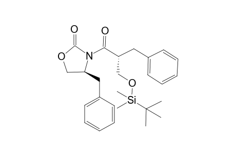 (4S)-4-Benzyl-3-((2R)-2-benzyl-3-{[(tert-butyl)(dimethyl)silyl]oxy}propanoyl)-1,3-oxazolidin-2-one