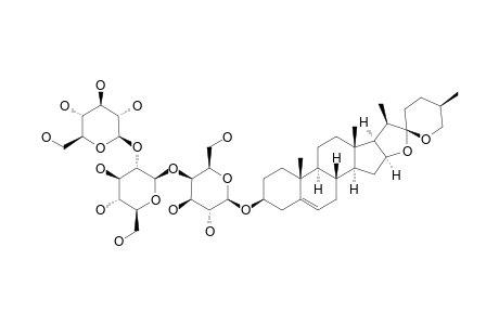 NEOSIBIRICOSIDE_D;(25-S)-SPIROST-5-EN-3-BETA-OL_3-O-BETA-D-GLUCOPYRANOSYL-(1->2)-BETA-D-GLUCOPYRANOSYL-(1->4)-BETA-D-GALACTOPYRANOSIDE