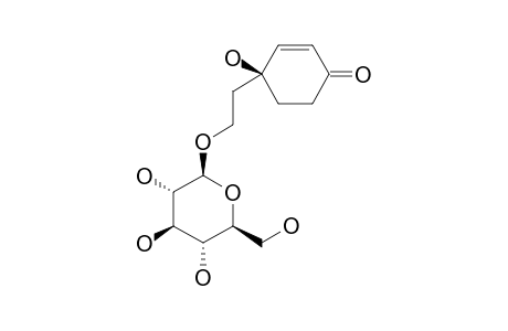 5,6-DIHYDRO-CORNOSIDE;ISOMER-1