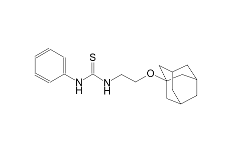thiourea, N-phenyl-N'-[2-(tricyclo[3.3.1.1~3,7~]dec-1-yloxy)ethyl]-