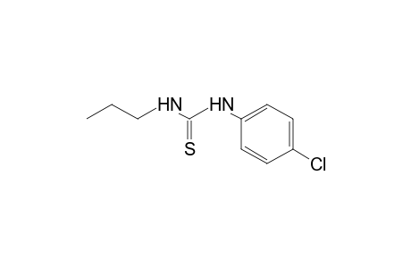 1-(p-chlorophenyl)-3-propyl-2-thiourea