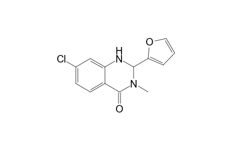 7-Chloro-2-(furan-2-yl)-3-methyl-2,3-dihydroquinazolin-4(1H)-one