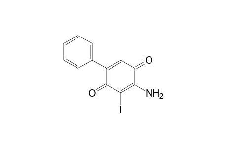 5-Phenyl -3-iodo-2-amino-1,4-benzoquinone