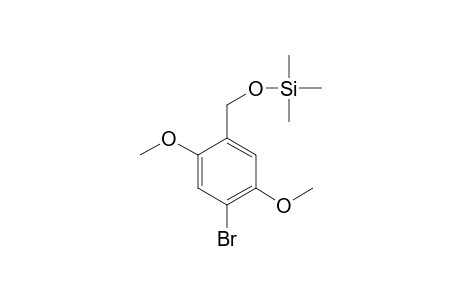 4-Bromo-2,5-dimethoxyphenylmethanol TMS