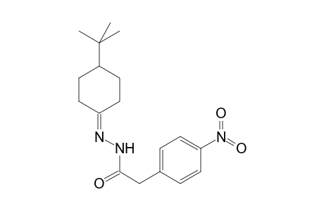 Acethydrazide, 2-(4-nitrophenyl)-N2-(4-tert-butylcyclohexylideno)-