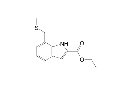 Ethyl 7-Methylthiomethyl-1H-indole-2-carboxylate