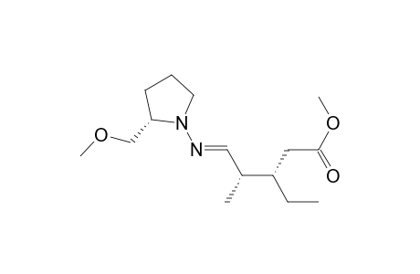 (2s,2's,3's)-2-methoxymethyl-1-[(3'-ethyl-4'-methoxycarbonyl-2'-methyl)-butylidenamino]-pyrrolidine