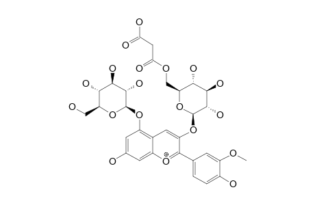 PEONIDIN-3-O-(6''-O-MALONYL-BETA-GLUCOPYRANOSIDE)-5-O-BETA-GLUCOPYRANOSIDE