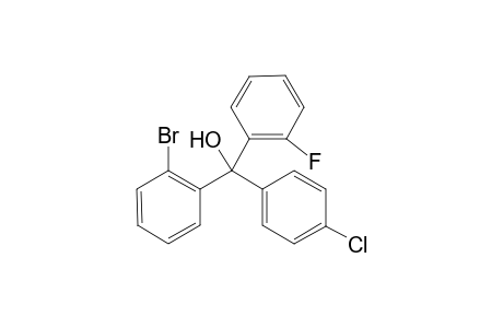 [(2'-Bromorophenyl)(4"-chlorophenyl)(2-fluorophenyl)]-methanol