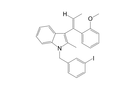 1-(3-Iodobenzyl)-3-(1-(2-methoxyphenyl)-1-propen-1-yl)-2-methyl-1H-indole II