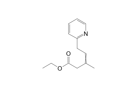 3-Methyl-5-(pyridin-2'-yl)pent-3-enoic acid ethyl ester