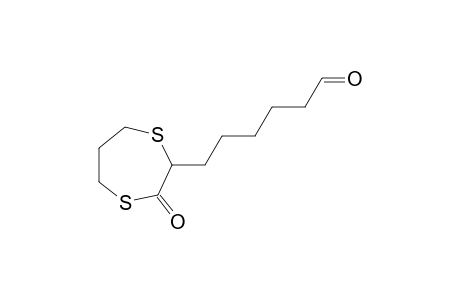 6-(3-keto-1,4-dithiepan-2-yl)hexanal