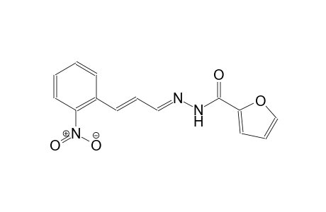 2-furancarboxylic acid, 2-[(E,2E)-3-(2-nitrophenyl)-2-propenylidene]hydrazide